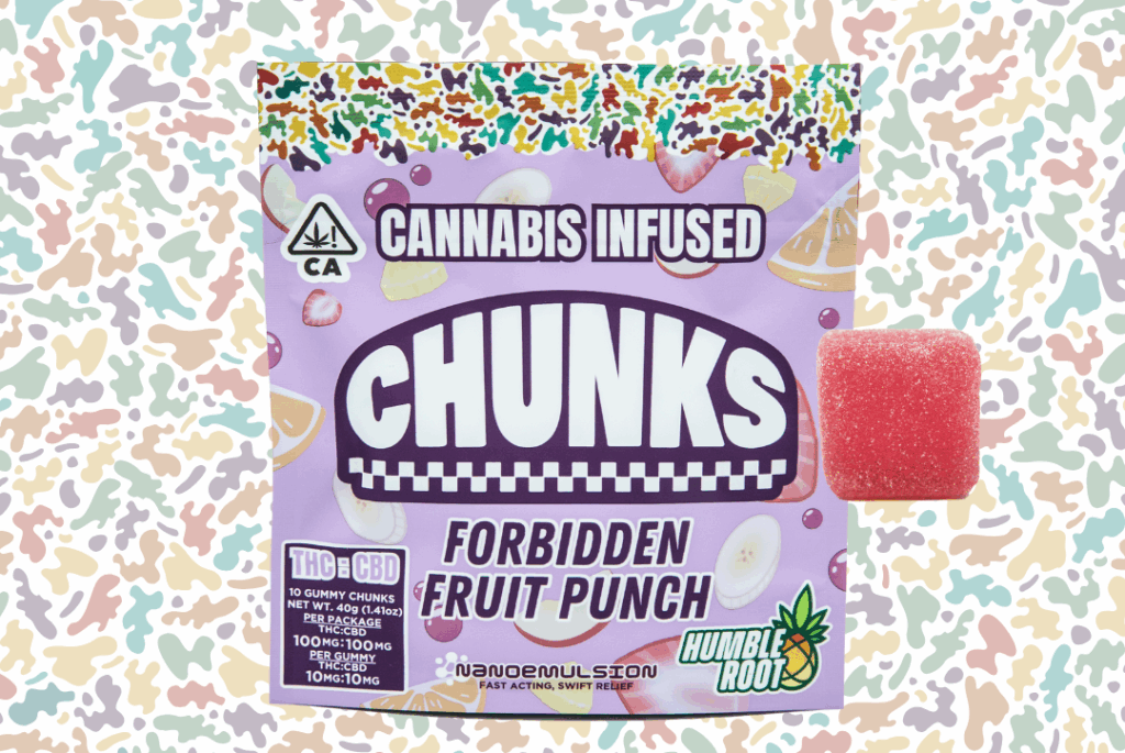 100mg THC/CBD Forbidden Fruit Punch (10mg – 10 pack)